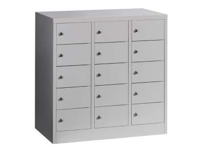 MET-PARAPET 3/15 NEW 15 rekeszes parapet értékmegőrző szekrény