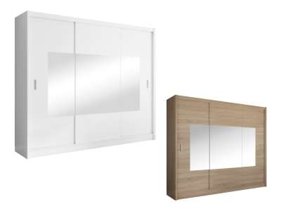 TEM-Madryt 250 gardróbszekrény tükörrel