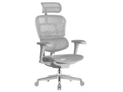 ANT-Ergohuman Project II modern, vezetői forgószék hálós ülőlappal, szürke