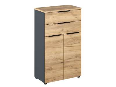 TEM-Klaudius TYP 3 irodai polcos-fiókos komód