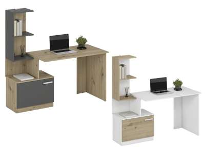 HAL-Miso modern polcos íróasztal