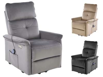 HAL-Semir 2 elektromos dönthető TV-fotel masszázs funkcióval