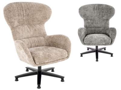 HAL-Franco forgó fotel szövetborítással