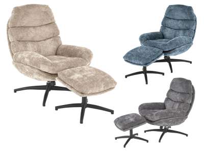 HAL-Dario fotel lábtartóval