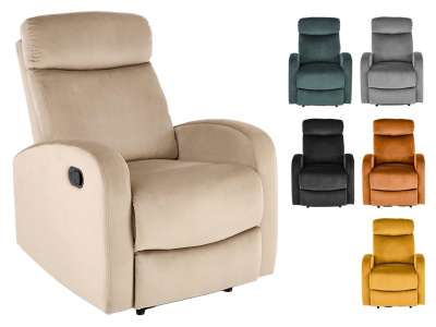 HAL-Wonder TV-fotel nyitható lábtartóval