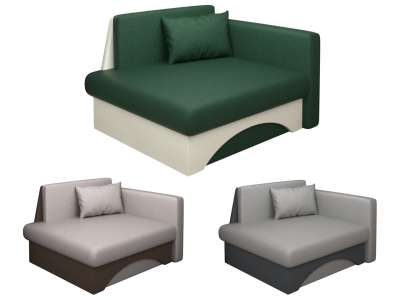 TEM-Kubos NEW UNI ággyá alakítható fotel ágyneműtartóval