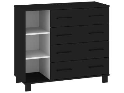 NAP-Cool-04 fiókos komód nyitott polcokkal