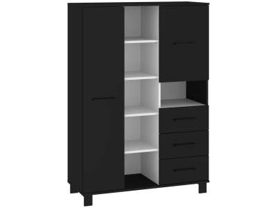 NAP-Cool-10 alacsony polcos szekrény 3 fiókkal