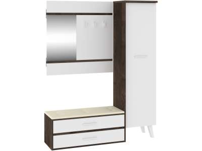 NAP-Nordis 18 előszoba bútor tükörrel