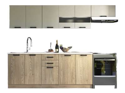 HAL-Perla3 konyhabútor (260 cm)