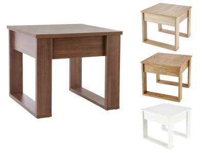 HAL-Nea kwadrat dohányzóasztal fiókkal