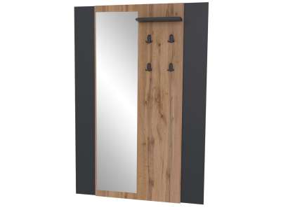 TEM-Amoni előszobai ruhafogas tükörrel