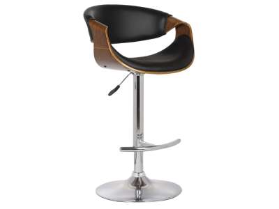 HAL-H100 bárszék textilbőr kárpittal, lábtartóval