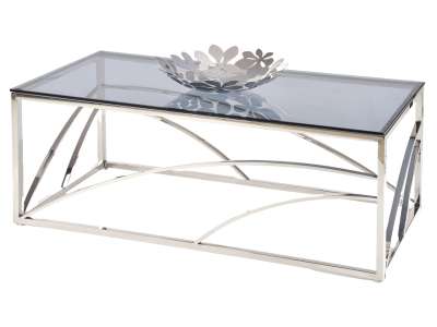 HAL-Universe modern dohányzóasztal üveg asztallappal