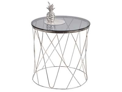 HAL-Selena modern dohányzóasztal üveg asztallappal