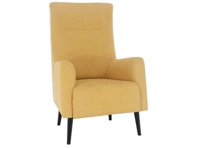 TEM-Samy füles fotel, sárga-fekete