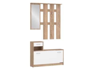 TEM-Vira-Mecki NEW tükrös előszobafal