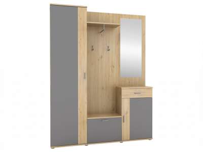 TEM-Amalia előszoba bútor tükörrel