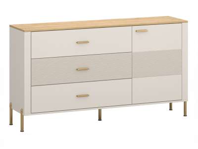 TEM-Runol 1D3S polcos-fiókos komód