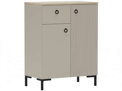 TEM-Domca 2D1S polcos komód 1 fiókkal