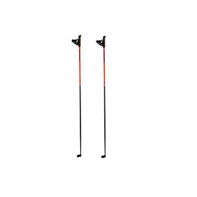 BLIZZARD-XC Racing carbon poles, black/orange Fekete 165 cm 2021