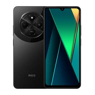 POCO C75 6GB+128GB okostelefon, Black