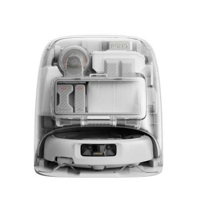 DJI ROMO P (Víztartályos változat) robotporszívó, átlátszó