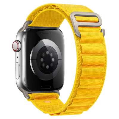 Alpesi Apple Watch Szíj - Sárga - 42, 44, 45, 49mm