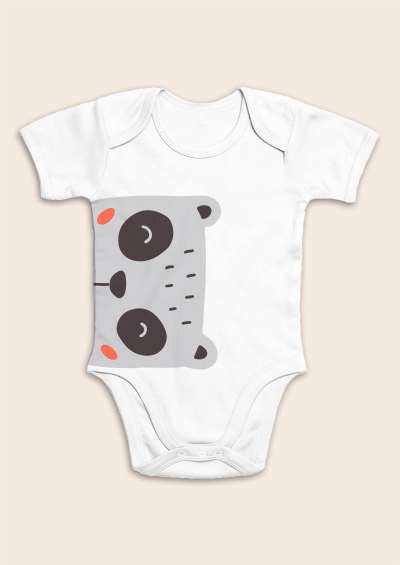 Baba body, rövid ujjú- Pandamaci Méret: 56 (0-2hó)
