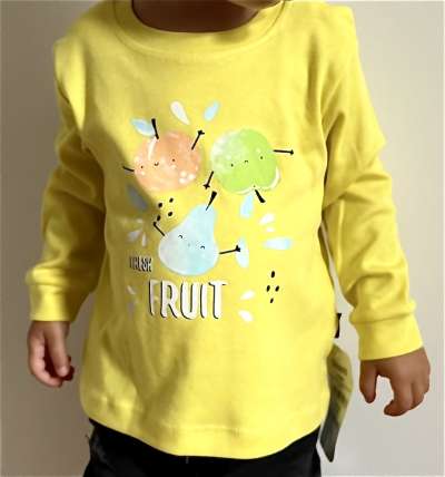 Baba hosszú ujjú póló- Fresh Fruit Méret: 80 (9-12hó)