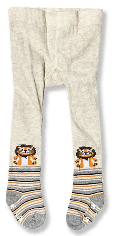 Baba pamut harisnyanadrág- Oroszlán Méret: 6-12 hónap