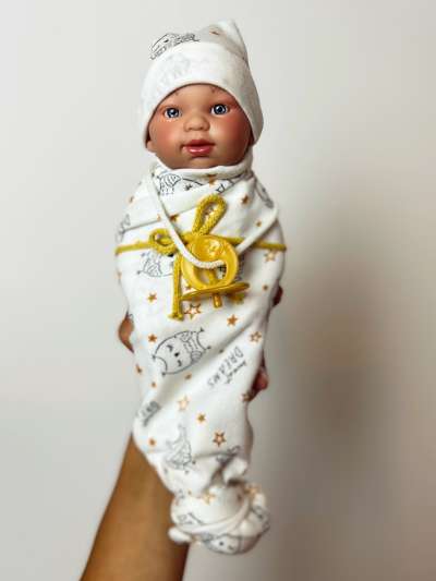 Kézműves spanyol baba- Baby, 26cm