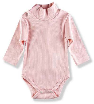 Baba body garbó- Klasszikus, púderszín Méret: 56 (0-2hó)