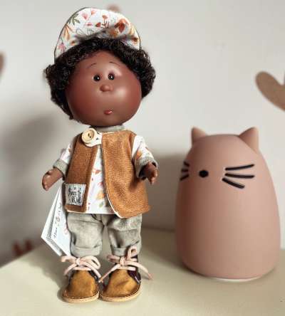 Kézműves spanyol baba- Pedro, 23 cm