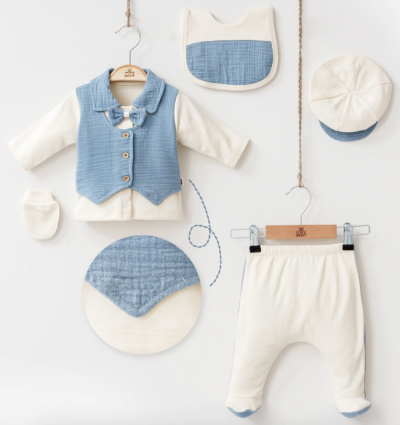 5 részes szett babáknak – Elegáns, divat Méret: 56-62