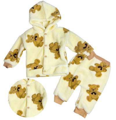 2 részes puha plüss baba szett – Mackó Méret: 68 (4-6hó)