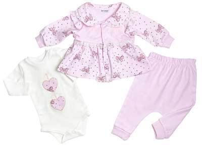 3 részes baba szett – Masnik Méret: 74-80