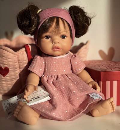 Kézműves spanyol baba- Nina, Joy 37cm