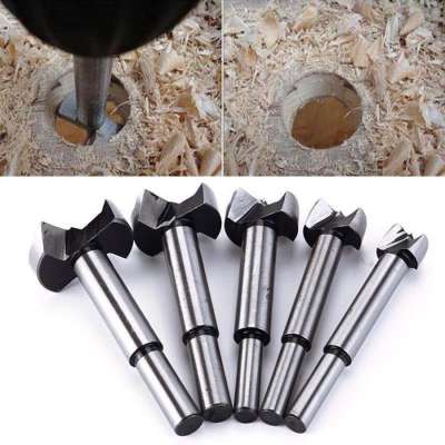 5 db-os forstner fúrószár, kivetőpánt fúró készlet