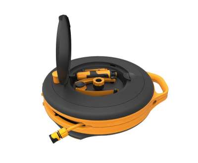 FISKARS Tömlődob S 15 m (3/8) tömlővel tartozékokkal