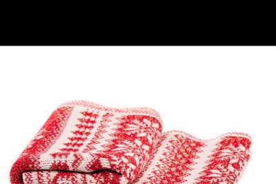 Prémium minőségű, magyar karácsonyi takaró (50% pamut)