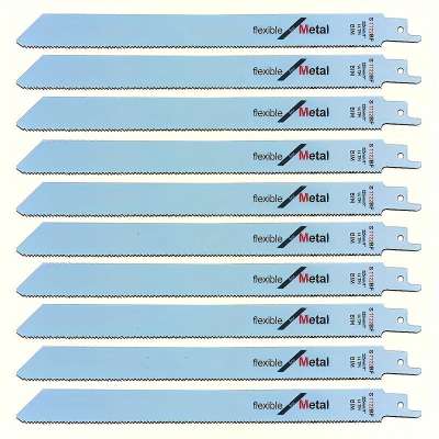 10db S1122BF dupla fém visszavonó fűrészelem