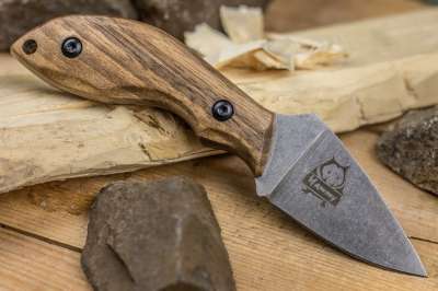 Kizlyar Supreme Hammy AUS-8 LSW Walnut kés
