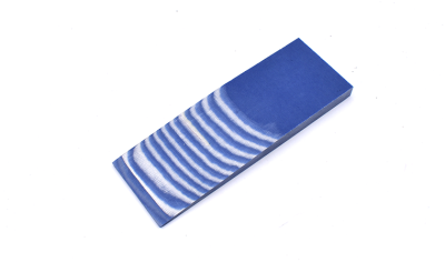 Micarta Blue & White Small