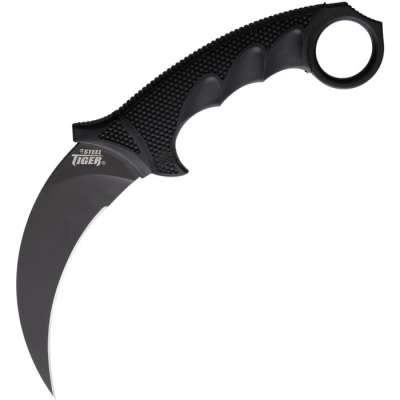 Cold Steel Steel Tiger Steel BLK karambit kés