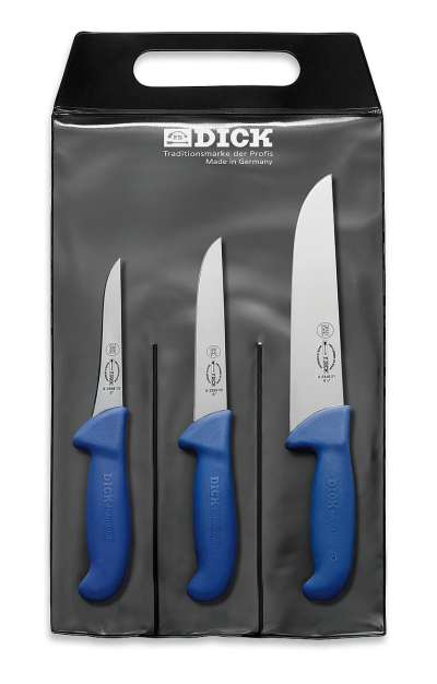 F. Dick ErgoGrip henteskés készlet – 3 kés