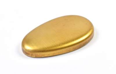 Markolatvég sárgaréz 55 x 33 mm