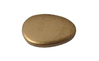 Markolatvég sárgaréz 46 x 30 mm