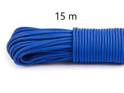 Paracord Type III 550 Blue - 15 m csomag