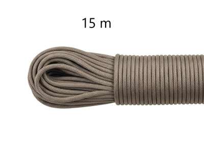 Paracord Type III 550 Coyote Brown - 15 m csomag